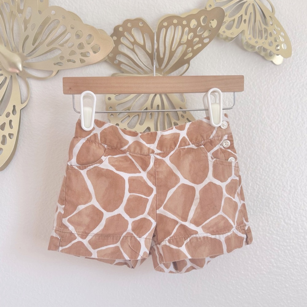 Janie and Jack Giraffe Shorts